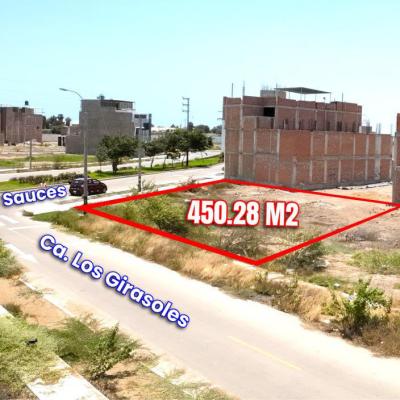 VENTA DE TERRENO DE 450.28 M2 EN URB. LOS NOGALES